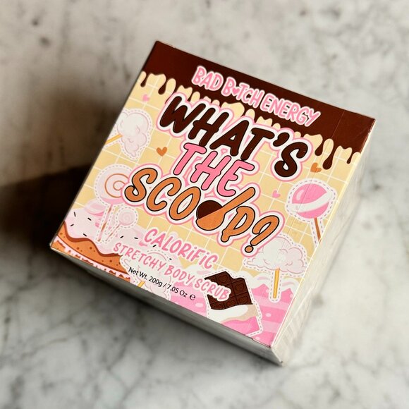 P.Louise What's The Scoop Stretchy Body Scrub | Calorific | NEW MAKEUP - Picture 2 of 2